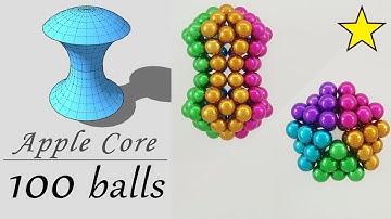 Tutorial 179 - Make Apple Core with Magnetic Balls