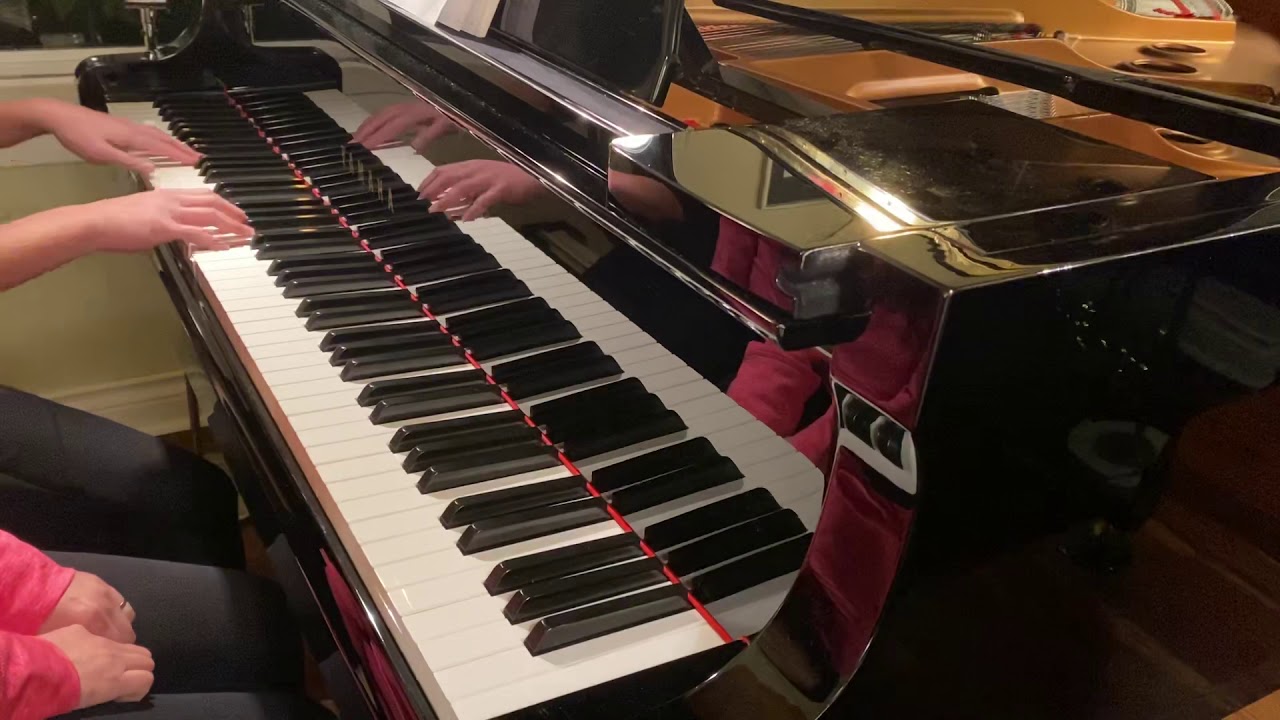 Beautiful Dreamer piano duet YouTube