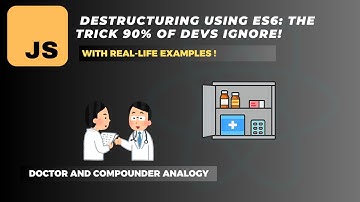 JavaScript Destructuring Explained 🔥 Arrays & Objects for React Beginners
