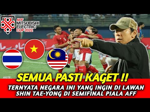 🔴 Semua Pasti Kaget!Ternyata Negara Ini yang Ingin di lawan Shin Tae-yong di Semifinal Piala AFF