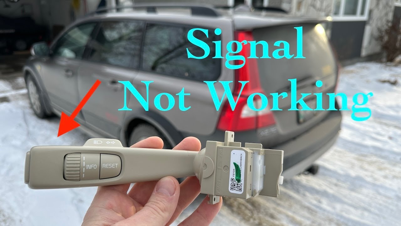 Volvo Read Box READ button stopped working on left signal lever on Volvo XC70 P3 ...