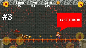 Super Bino Go New Adventure Game 2020 - Walkthrough Part 3 level 16 to 20