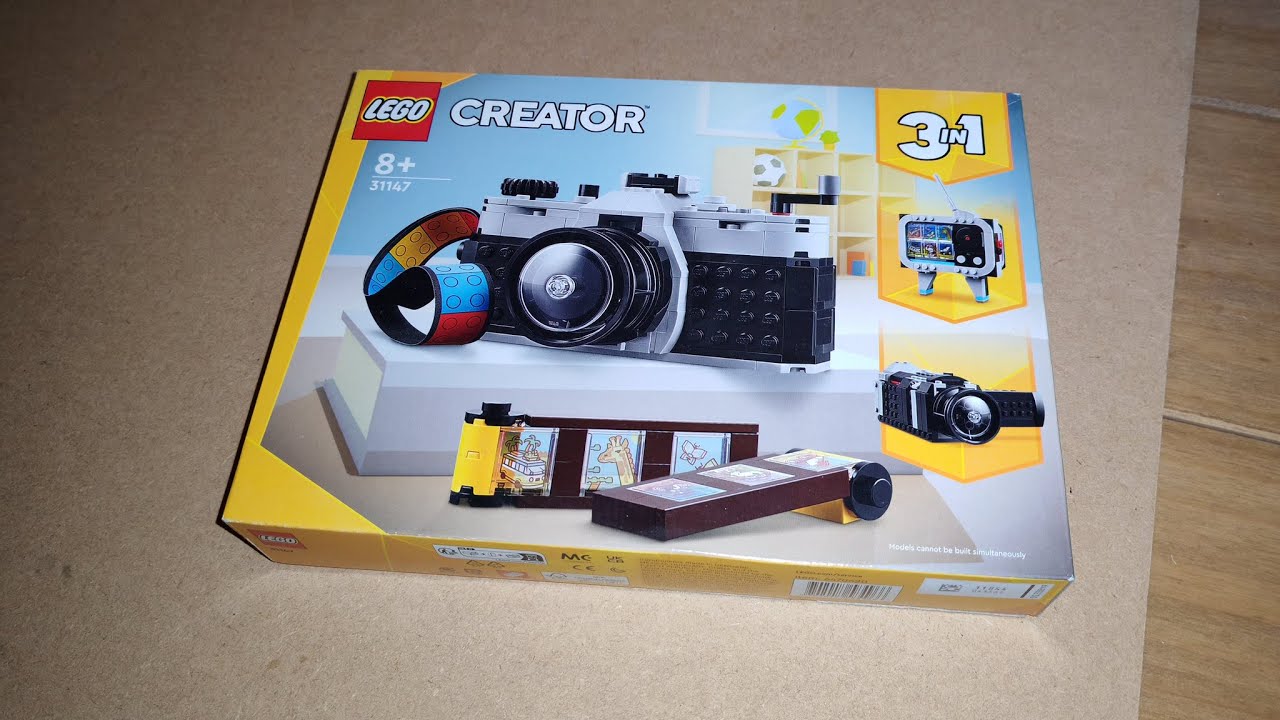 Lego - 3in1 - Retro Camera (31147) - Part 02 - 4K/30fps