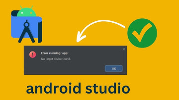 Android Studio|Error runnig 