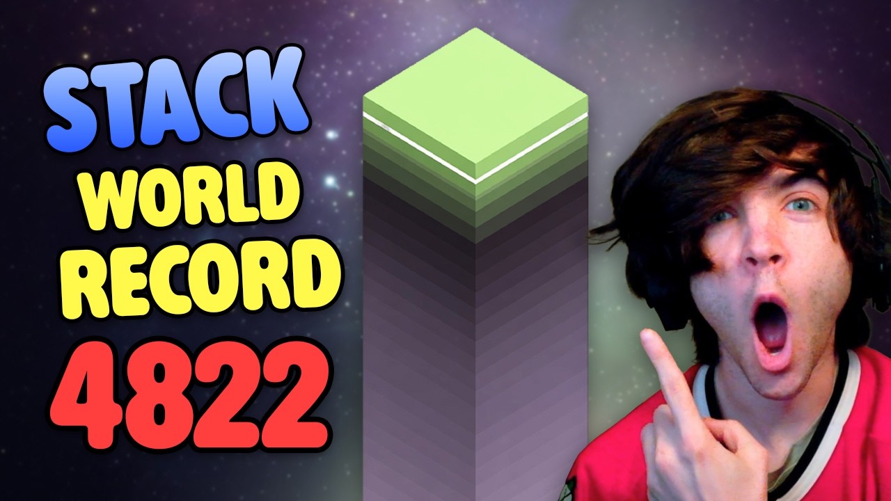 STACK WORLD RECORD HOLDER FLEXES THE WORLD RECORD