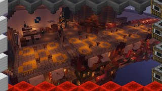 1.18 Minecraft Building Landing Pads in Minecraft Afterlife SMP