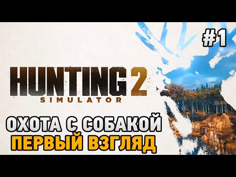 Видео: Hunting Simulator 2 #1 Охота с собакой (первый взгляд)