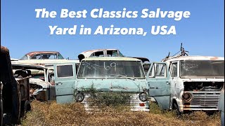 The Coolest Classic Car & Truck Salvage Yard Walk Through