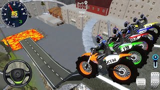 Juegos De Motos Extreme Motocross Dirt Bike Stunt Racing Simulator #1 For Android los Mud Gameplays screenshot 4