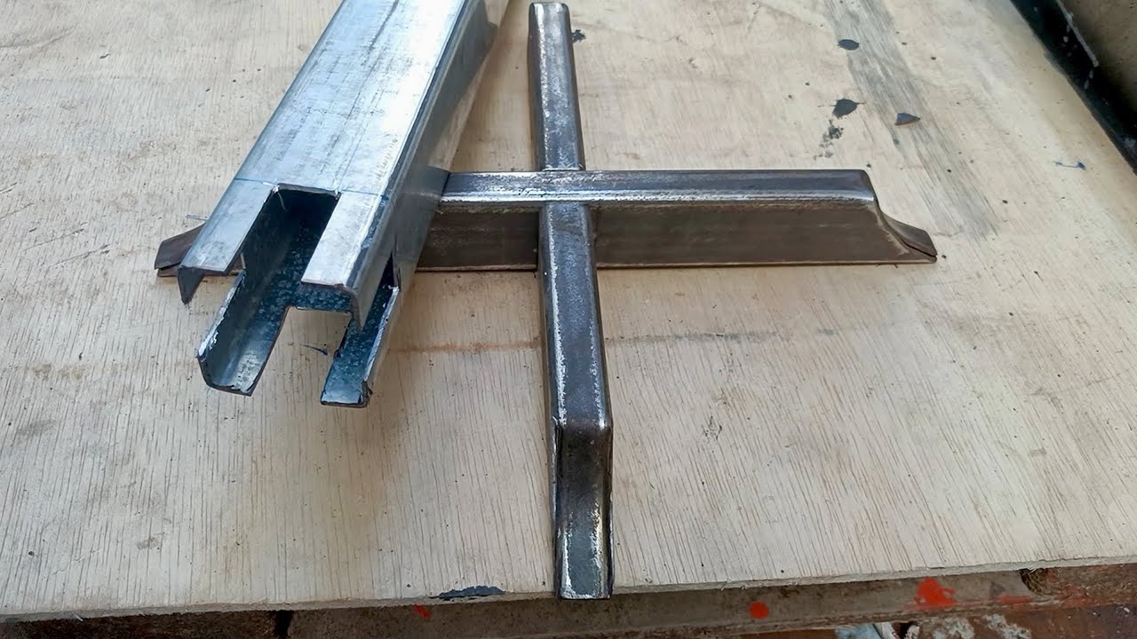 Easy pole leg manufacturing process