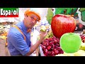 Blippi Español De Donde Vienen las Manzanas | Tour por la Fábrica de Manzanas | Frutas para Niños