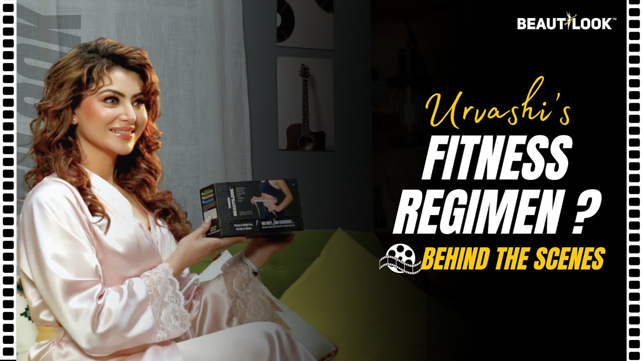 Exclusive Behind-the-Scenes with Urvashi Rautela | Beautilook Ayurvedic Weight Loss Products