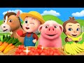 Farm Animals Song 🐴 | Old MacDonald Had a Farm | Learn Animals | Rosoo Kids Songs