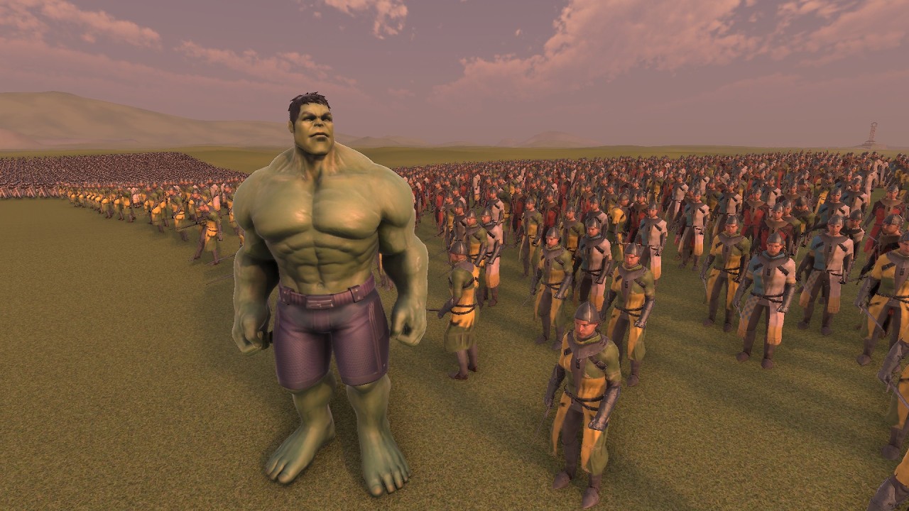 Hulk vs 40,000 Medieval Soldiers | UEBS 2 Epic Battle