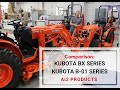 Tractor Comparison KUBOTA BX SERIES vs. KUBOTA B-01 SERIES
