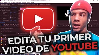 ¿Como editar mi PRIMER VIDEO en YOUTUBE? 👉 (Edición con Premiere Rapido) | 2022