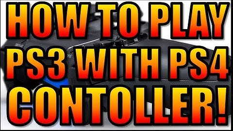 How To Connect a PS4 Controller to a PS3 (Play PS3 Games With A Ps4 Controller) IN JUST ONE MINUTE!