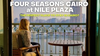 Four Seasons Hotel Cairo at Nile Plaza - Huge and Opulent! Tour and Review 2022