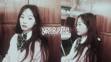 VIDEO STAR QR CODE PACK !! - bqudelairee