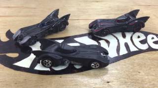 Hot Wheels 89 Batmobile Comparison