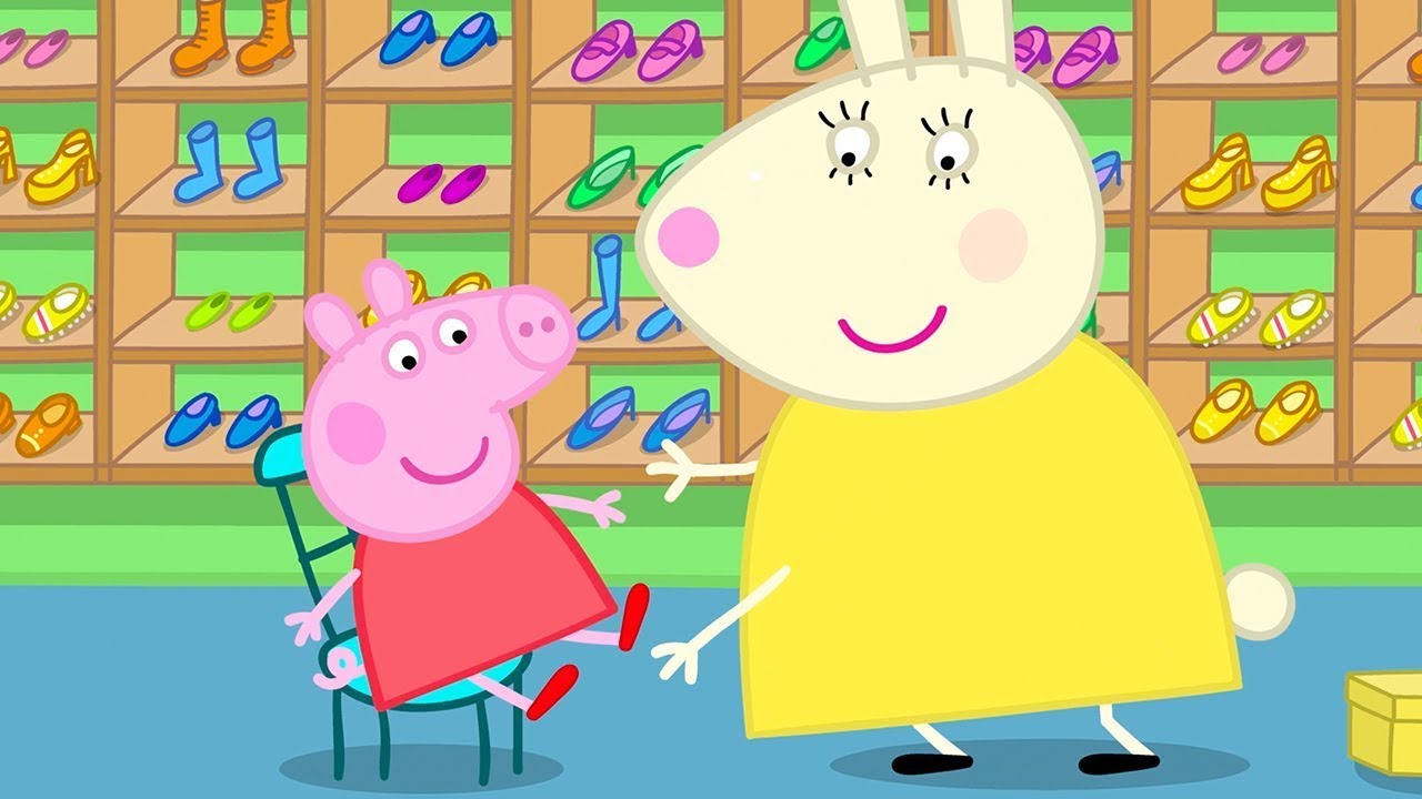 Shopping For Peppa's New Shoes 👠 | Peppa Pig Full Episodes - YouTube