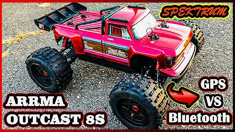 Arrma Outcast 8S Speed Test with SPEKTRUM BT2000 vs GPS! Which is More Accurate? @josephsrc