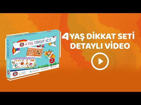 Çocuk Akademi 4 Yaş Dikkat Seti