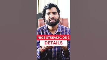 Difference between Stream 1 and Stream 2 in NIOS Board | #nios #shorts