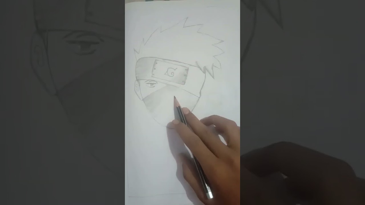 Kakashi Sem Pai - Desenho de savio123_hatake - Gartic