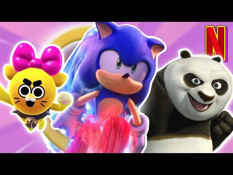 Sonic Prime, Kung Fu Panda y más | Avance de series animadas | Netflix