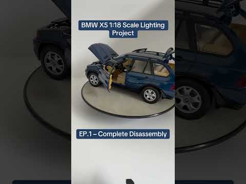 BMW X5 1:18 Scale LED Build Series | EP.1 Complete Disassembly