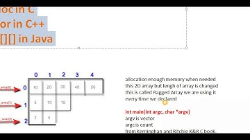 Dynamic memory allocation for ragged arrays