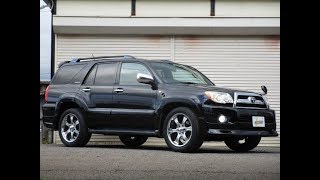 平成18年 後期 トヨタ ハイラックスサーフ【4WD SSR-Xリミテッド】SR JAOSエアロ TRDサスペンション・マフラー BAZO20AW イクリプスHDDナビ オートネット 新潟 中古車情報