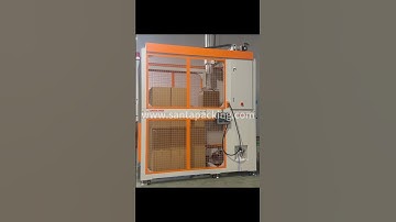 #shorts Gantry type palletizer,suitable for high palletizing. Economical comparing to robot