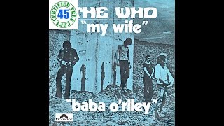 THE WHO - MY WIFE - Who's Next (1971) HiDef :: SOTW #197