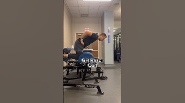 Glute Ham Razor Curl