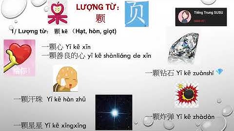 Nhớ nhanh cách sử dụng lượng từ trong tiếng Trung - Bài 1(Lượng từ 棵, 颗, 课)