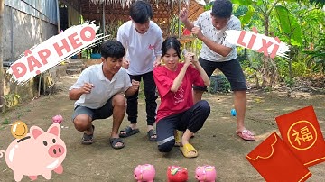Ngáo TV / Đập Heo Đất Nhận Lì Xì Mùng 1 Tết