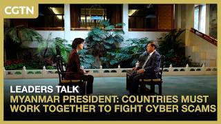 Myanmar president: Countries must work together to fight cyber scams