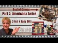 3 More Easy Americana DIYs | Part 2! Rustic Floral, Decoupage Frame &amp; Rustic Truck Busted Canvas