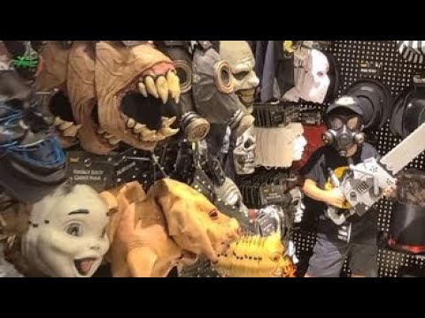 The Toxic Chainsaw Killer Inside Spirit Halloween 2022 Animatronic