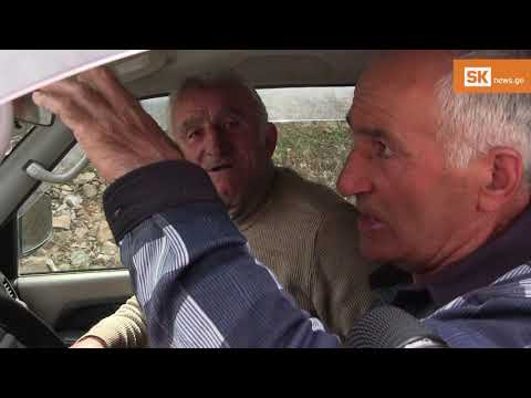 ურავლის გზაზე კლდიდან ქვები ცვივა