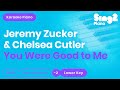 Jeremy Zucker & Chelsea Cutler - you were good to me (Karaoke Piano) Lower Key