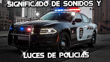 ¿Qué significan los distintos colores de los coches de policía?