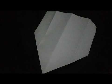 როგორ გავაკეთოთ ლამაზი და სწრაფი ქაღალდის თვითმფრინავი!