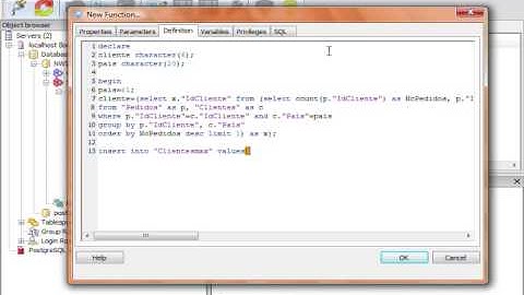 Funciones PostgreSQL