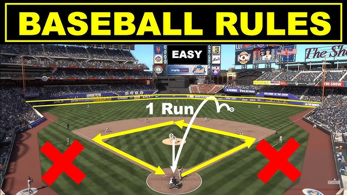 BASEBALL rules easy to understand⚾ 