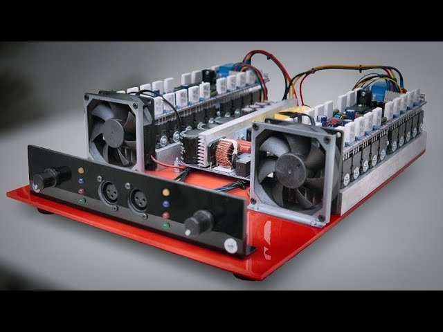 DIY 1800W?? High Powerful Amplifier using 40 Transistors 2SA1943