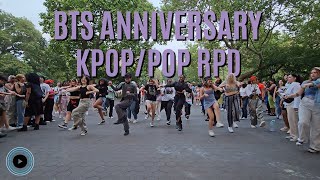 BTS ANNIVERSARY KPOP/POP RANDOM PLAY DANCE IN NYC!