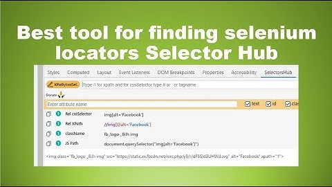 how to install selectorshub|Best alternative for Chropath, Firepath, Firebug, Selenium IDE inspector
